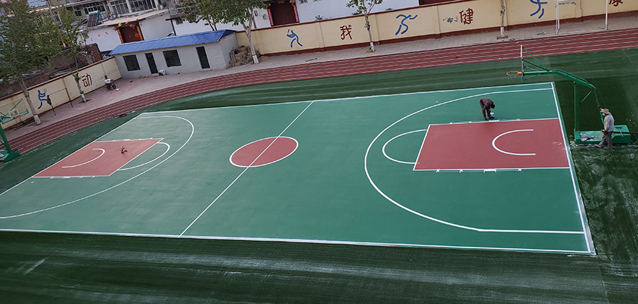 硅pu籃球場(chǎng)